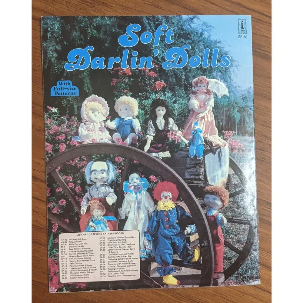 Soft Darlin' Dolls Sewing Pattern Book
